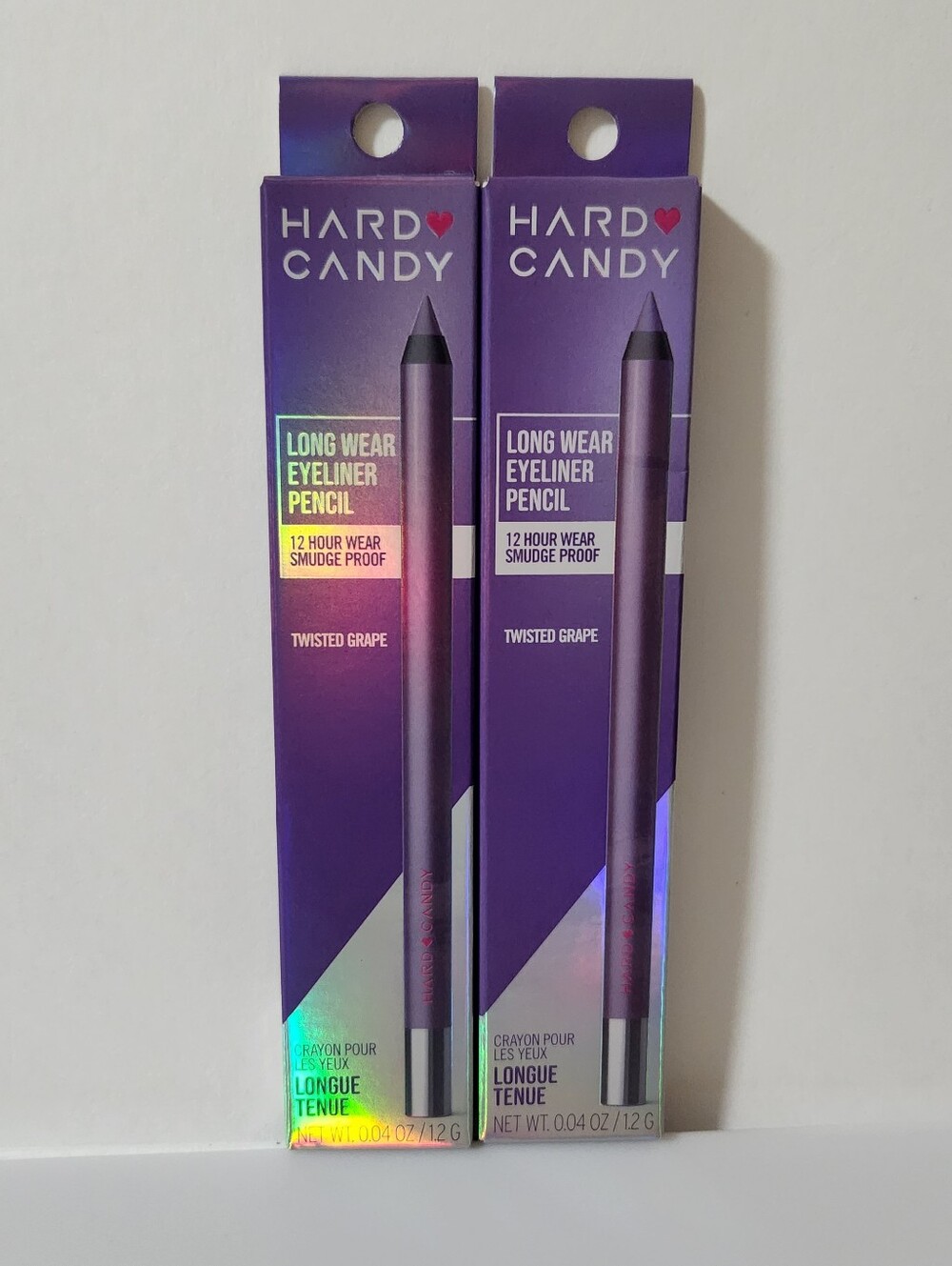 Lot of 2 #1271 Twisted Grape Hard Candy Long Wear Eyeliner Pencil